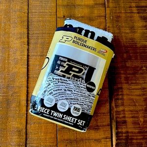 Purdue Boilermakers Twin sheet set